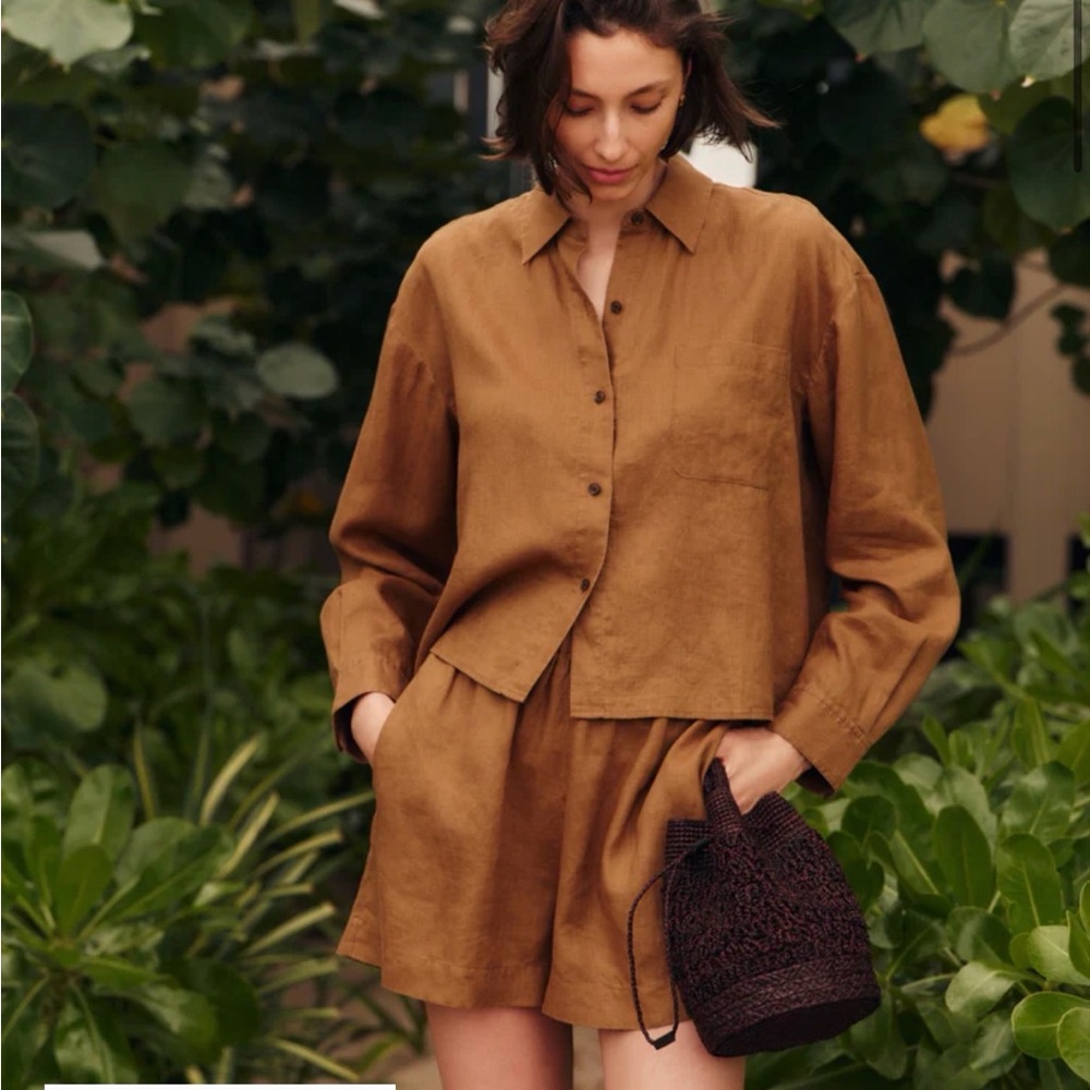 Jenni Kayne Linen Ease Short Set